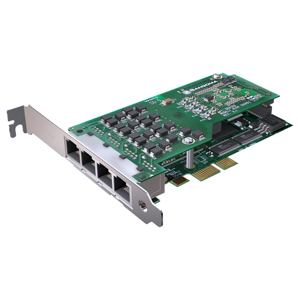 Sangoma A104 Digital Telephony Card Image